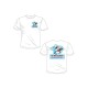 T Shirt Blanc  manches courtes Forum et groupe Motards de france